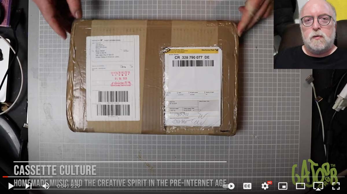 GAJOOBTube: Mail From Vinyl On Demand – Cassette Culture, Homemade Music and the Creative Spirit in the Pre-Internet Age by Jerry Krantiz